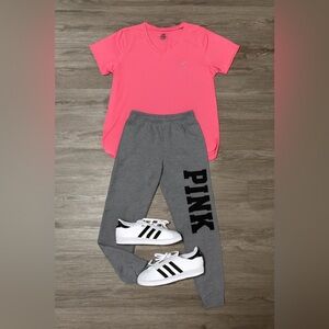 Beverly Hills Polo Club Bright Pink Short Sleeve Tee